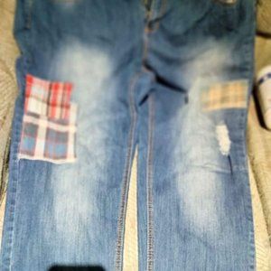 Zenadi Patchwork Women's Jeans Size 22